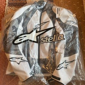 Alpinestars Stella Sniper white camo air flow riding moto jacket